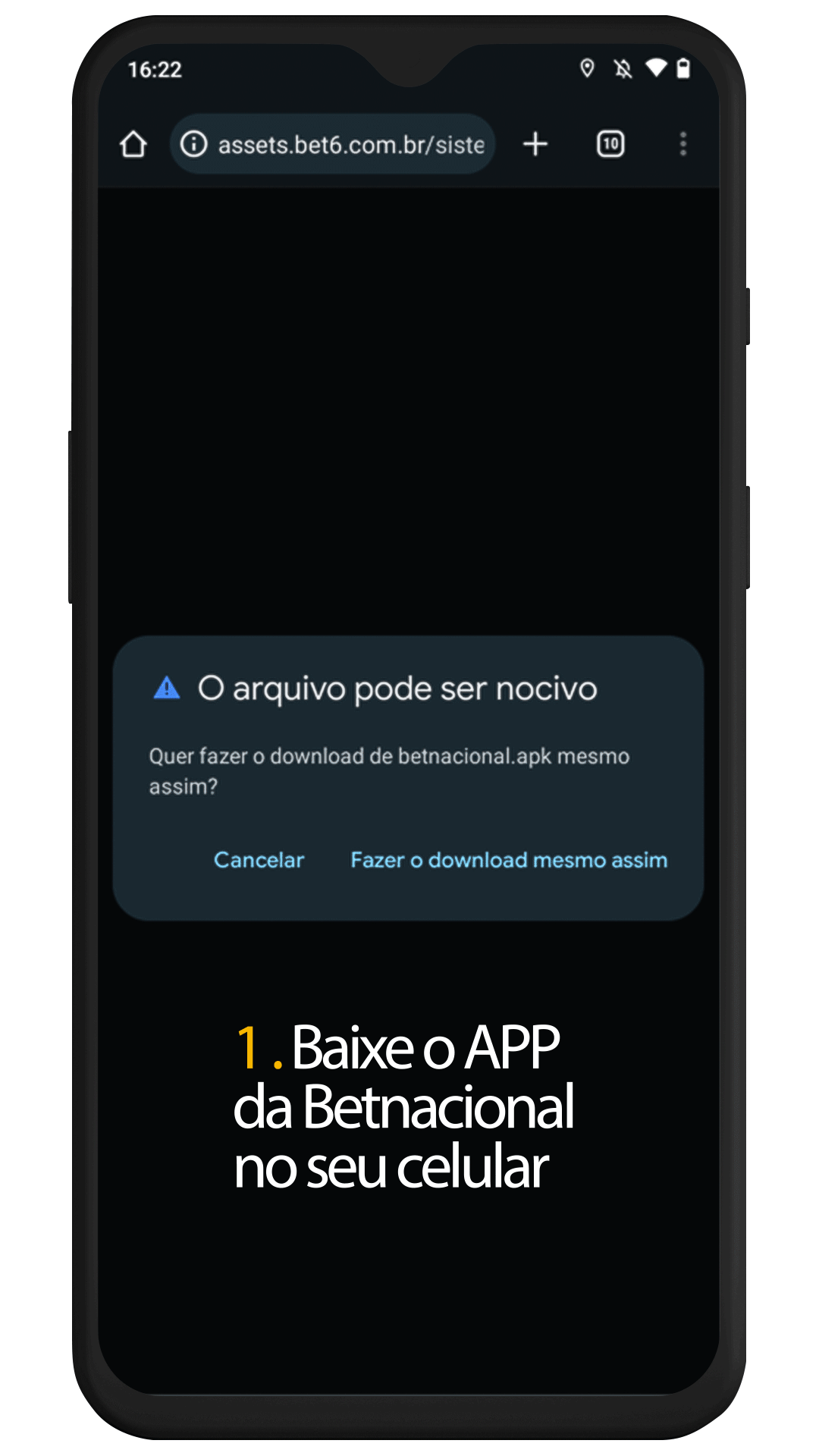 Apple Store - Aplicativo Betnacional